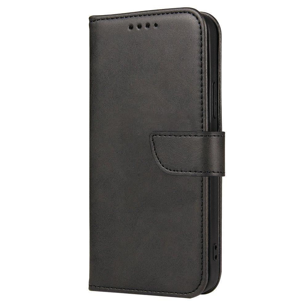 Magnetinis dėklas-knygutė su stovu OnePlus Nord N200 5G – juodas -- OnePlus Nord N200