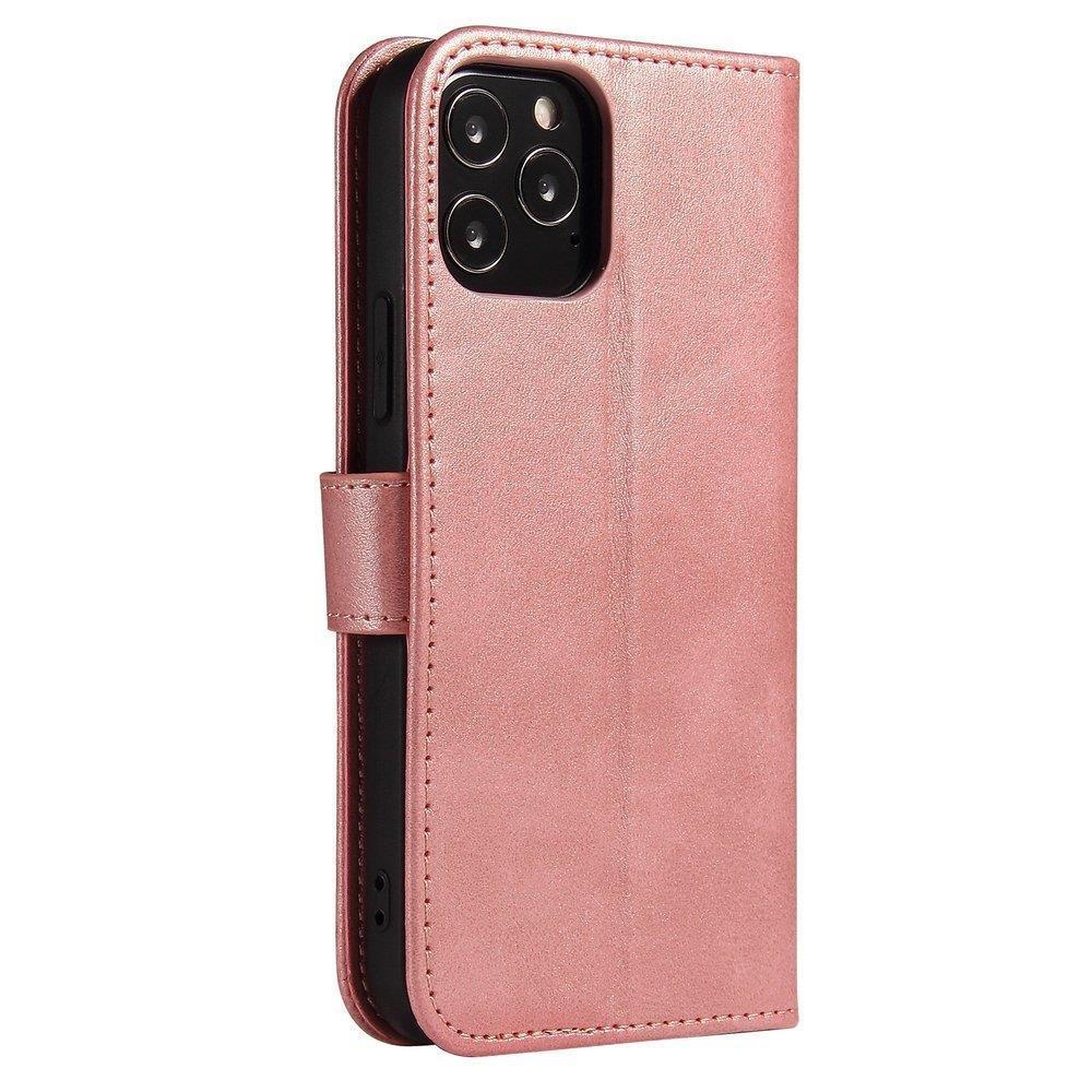 Magnet dėklas Samsung Galaxy A03s – rožinis -- Samsung Galaxy A03s