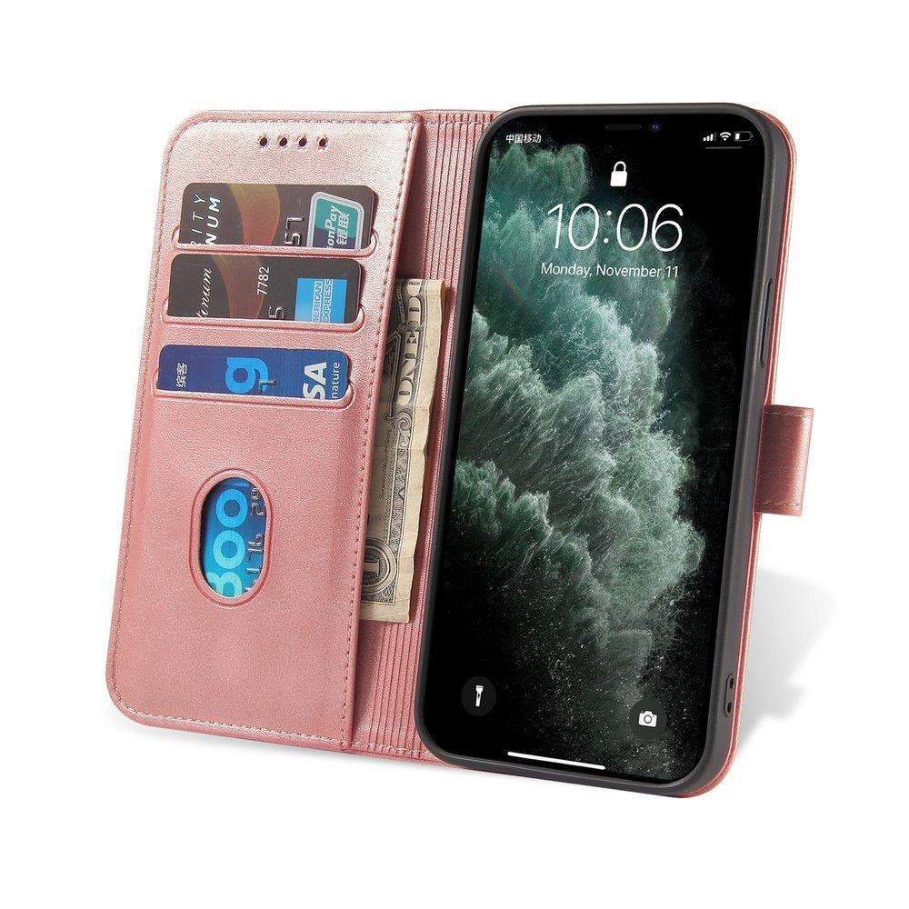 Magnet dėklas Samsung Galaxy A03s – rožinis -- Samsung Galaxy A03s