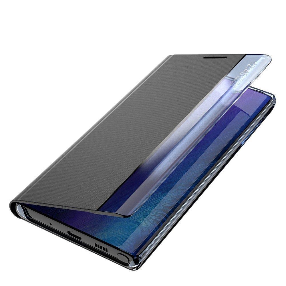 Dėklas su atvartu ir stovu Samsung Galaxy A73 – juodas -- Samsung Galaxy A73