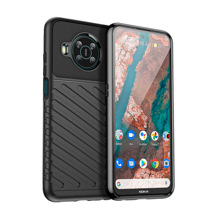 Thunder Case lankstus armored dangtelis Nokia X100 juodas -- Nokia X100
