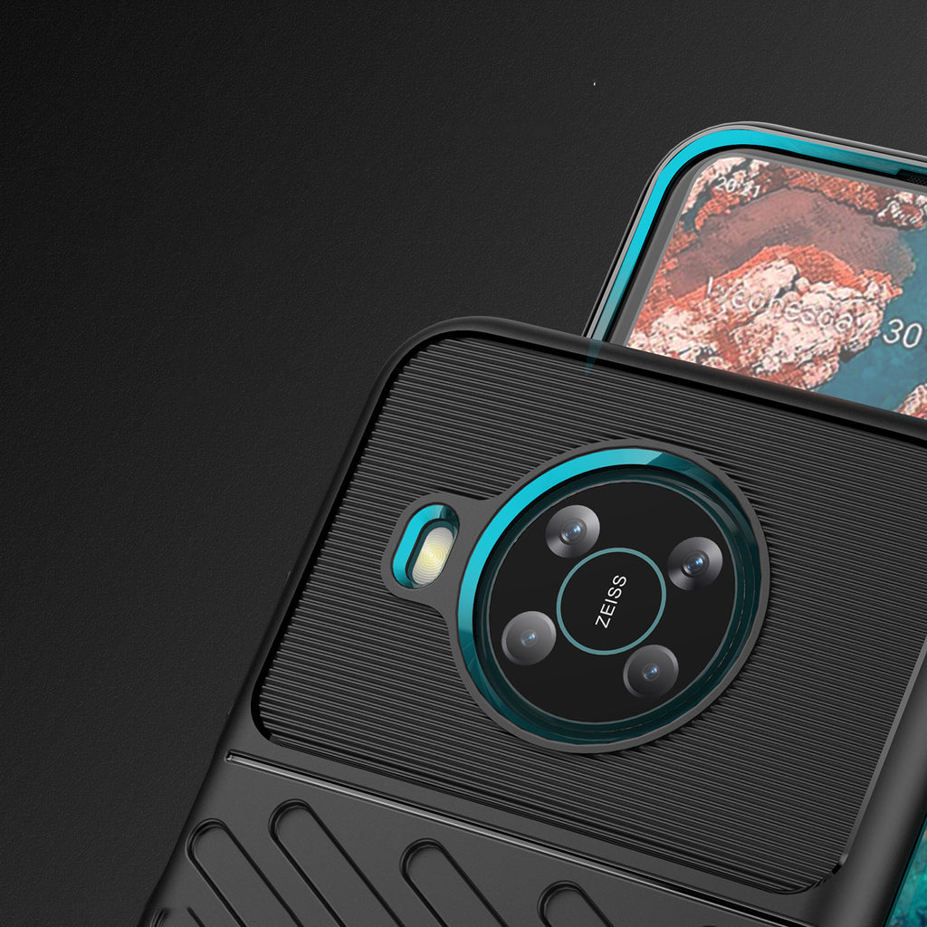 Thunder Case lankstus armored dangtelis Nokia X100 juodas -- Nokia X100