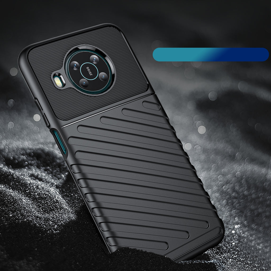 Thunder Case lankstus armored dangtelis Nokia X100 juodas -- Nokia X100