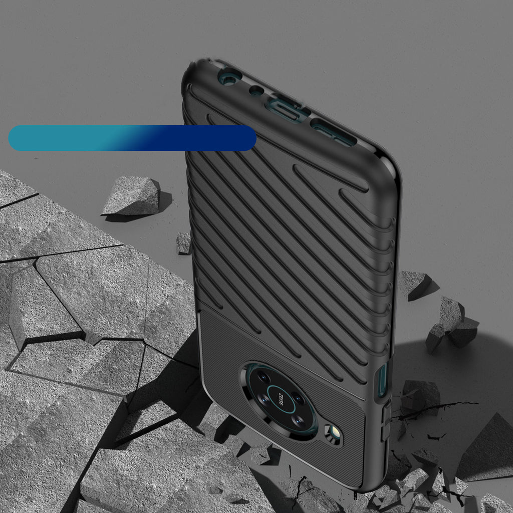 Thunder Case lankstus armored dangtelis Nokia X100 juodas -- Nokia X100