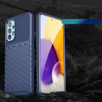 Thunder Case TPU dėklas Samsung Galaxy A73 – mėlynas -- Samsung Galaxy A73