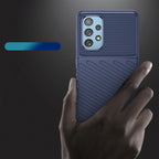 Thunder Case TPU dėklas Samsung Galaxy A73 – mėlynas -- Samsung Galaxy A73