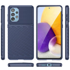 Thunder Case TPU dėklas Samsung Galaxy A73 – mėlynas -- Samsung Galaxy A73