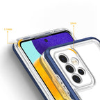Skaidrus dėklas Samsung Galaxy A13 5G – mėlynas -- Samsung Galaxy A13