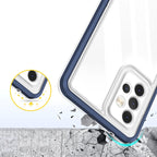 Skaidrus dėklas Samsung Galaxy A13 5G – mėlynas -- Samsung Galaxy A13