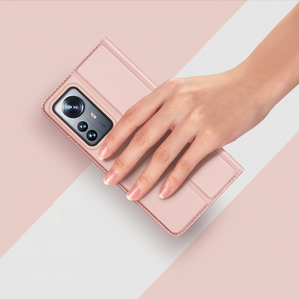 Dux Ducis Skin Pro dėklas Xiaomi 12 Pro – auksinis -- Xiaomi 12 Pro