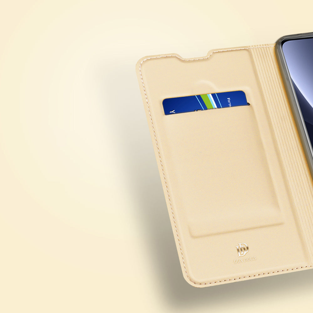Dux Ducis Skin Pro dėklas Xiaomi 12 Pro – auksinis -- Xiaomi 12 Pro
