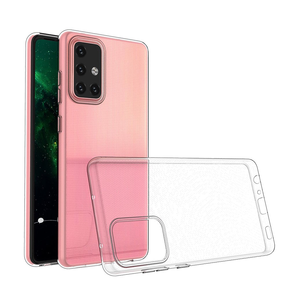Skaidrus TPU gelinis dėklas Samsung Galaxy A73 – 0,5 mm -- Samsung Galaxy A73