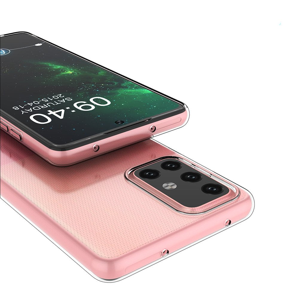 Skaidrus TPU gelinis dėklas Samsung Galaxy A73 – 0,5 mm -- Samsung Galaxy A73
