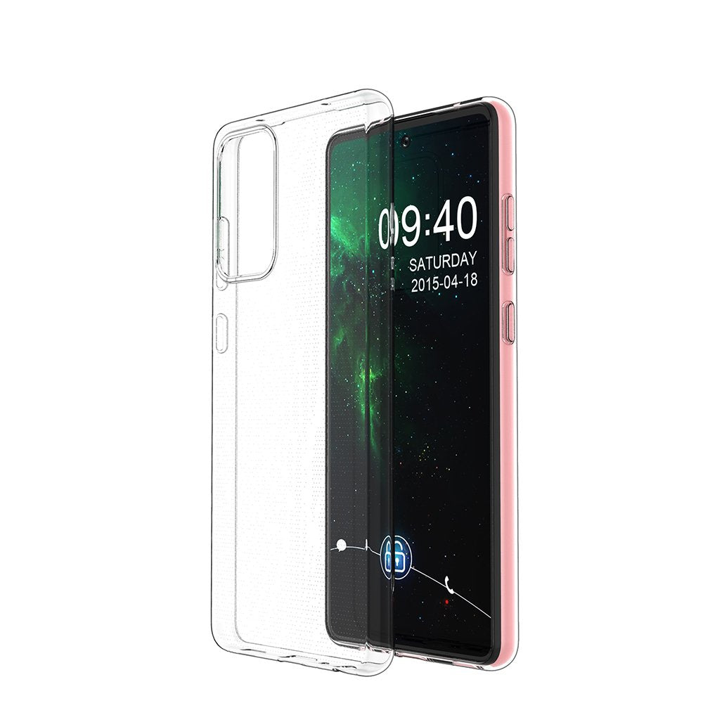 Skaidrus TPU gelinis dėklas Samsung Galaxy A73 – 0,5 mm -- Samsung Galaxy A73
