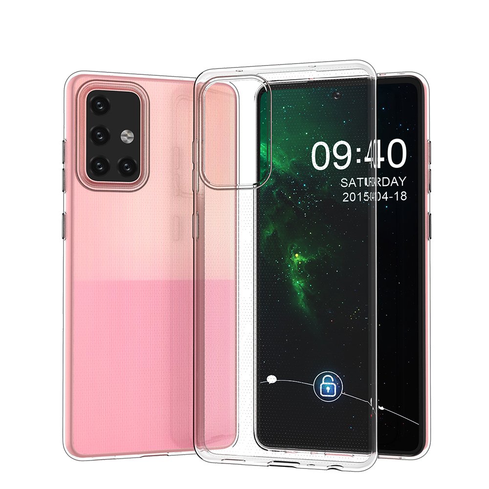 Skaidrus TPU gelinis dėklas Samsung Galaxy A73 – 0,5 mm -- Samsung Galaxy A73