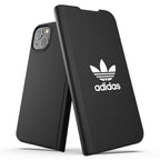 Adidas OR Booklet dėklas iPhone 13 – juodai baltas