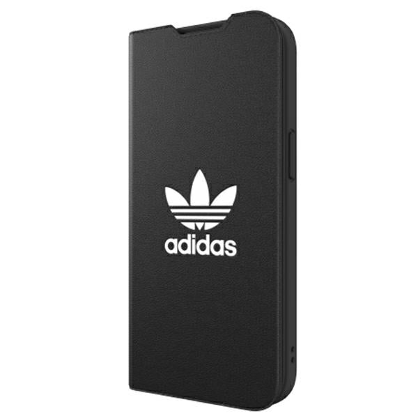 Adidas OR Booklet dėklas iPhone 13 – juodai baltas