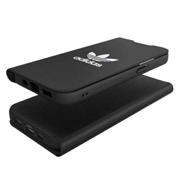 Adidas OR Booklet dėklas iPhone 13 – juodai baltas