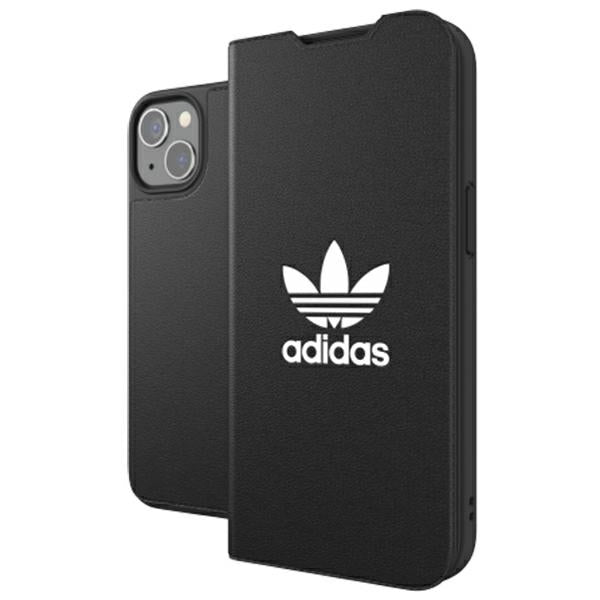 Adidas OR Booklet dėklas iPhone 13 – juodai baltas