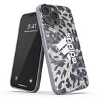Adidas Leopard dėklas iPhone 13/13 Pro – pilkas