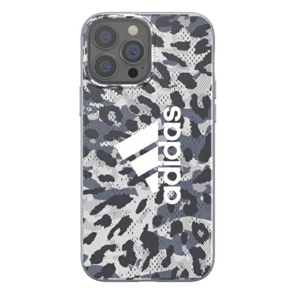 Adidas Leopard dėklas iPhone 13/13 Pro – pilkas