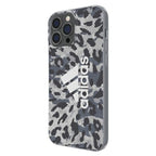 Adidas Leopard dėklas iPhone 13/13 Pro – pilkas