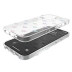 Adidas skaidrus dėklas iPhone 13/13 Pro – margas