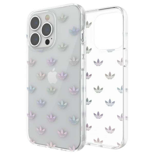 Adidas skaidrus dėklas iPhone 13/13 Pro – margas