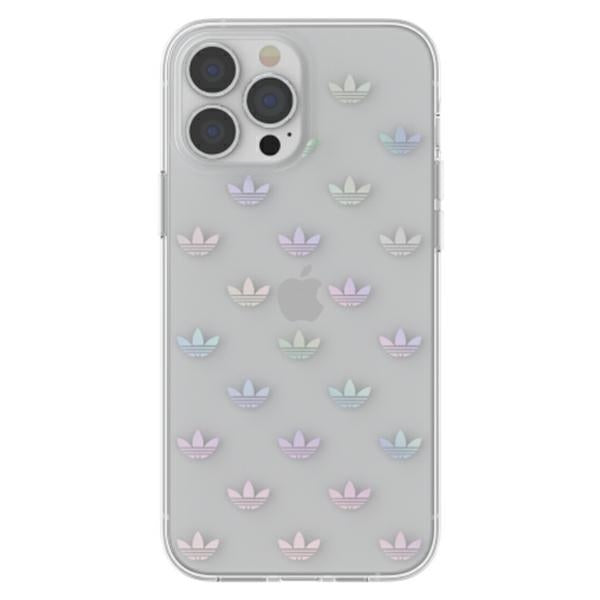 Adidas skaidrus dėklas iPhone 13 Pro Max – margas