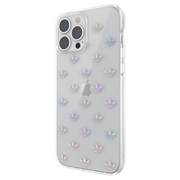 Adidas skaidrus dėklas iPhone 13 Pro Max – margas