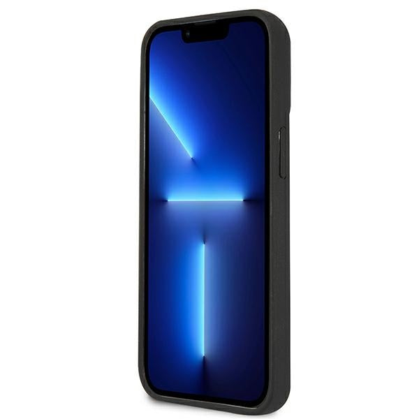 Karl Lagerfeld 3D Rubber Choupette dėklas iPhone 13/13 Pro – juodas