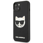 Karl Lagerfeld Ikonik 3D dėklas iPhone 13 mini – juodas