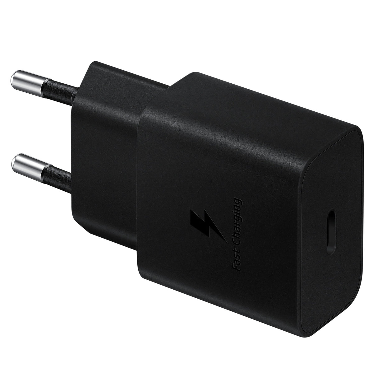 Samsung sieninis įkroviklis EP-T1510NBEGEU 15W PD USB-C AFC - juodas -- Samsung sieninis
