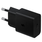 Samsung sieninis įkroviklis EP-T1510NBEGEU 15W PD USB-C AFC - juodas -- Samsung sieninis