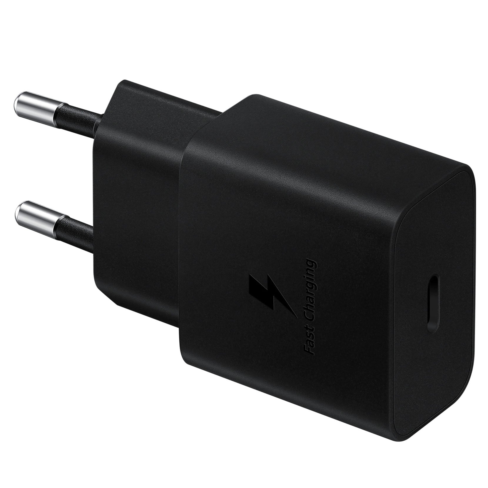 Samsung sieninis įkroviklis EP-T1510NBEGEU 15W PD USB-C AFC - juodas -- Samsung sieninis
