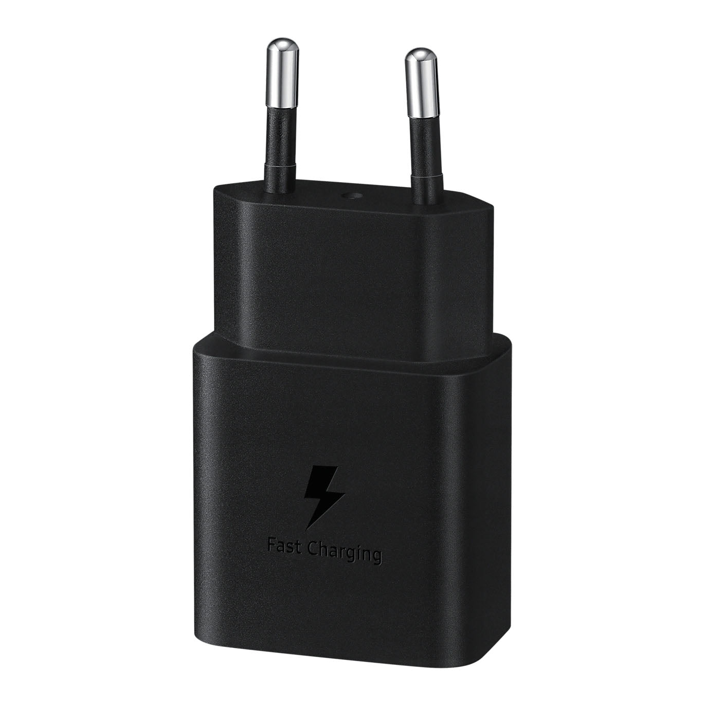 Samsung sieninis įkroviklis EP-T1510NBEGEU 15W PD USB-C AFC - juodas -- Samsung sieninis