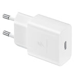 Samsung sieninis įkroviklis EP-T1510NWEGEU 15W PD USB-C AFC - baltas