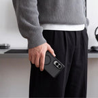 Dėklas Tech-Protect Magmat MagSafe Galaxy Z Fold 8, matinis juodas -- Galaxy Z Fold 8