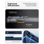 Dėklas Spigen Liquid Air iPhone 17 Pro / 18 Pro, tamsiai mėlynas -- iPhone 17 Pro, iPhone 18 Pro