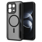Dėklas Tech-Protect BasicMag MagSafe Xiaomi Redmi Note 17 Pro Max 5G, matinis juodas -- Redmi Note 17 Pro Max 5G