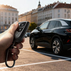 Dėklas Spigen VK100 Volkswagen / Seat / Škoda automobilio raktui, juodas -- SPIGEN//Akcesoria