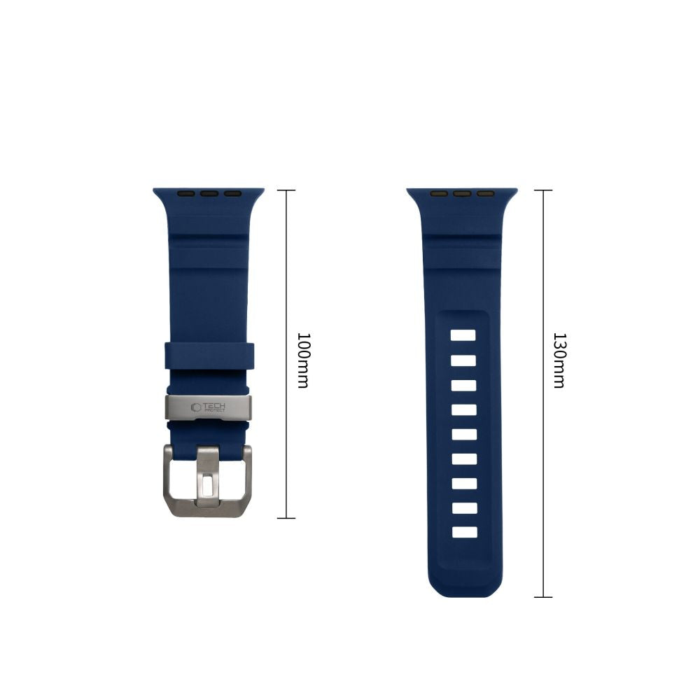 Dirželis Tech-Protect Motion Apple Watch 8 / 9 / 10 / 11 / 12 / SE / Ultra (44 / 45 / 46 / 49 mm), mėlynas -- Apple Watch...