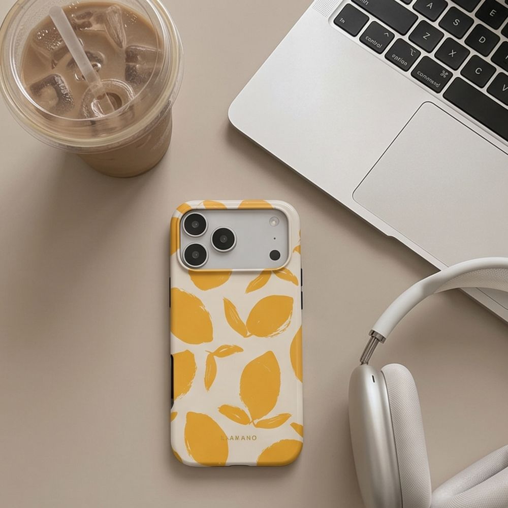 Dėklas Tech-Protect Lamano MagSafe iPhone 17 Pro / 18 Pro Lemon Haze -- iPhone 17 Pro, iPhone 18 Pro