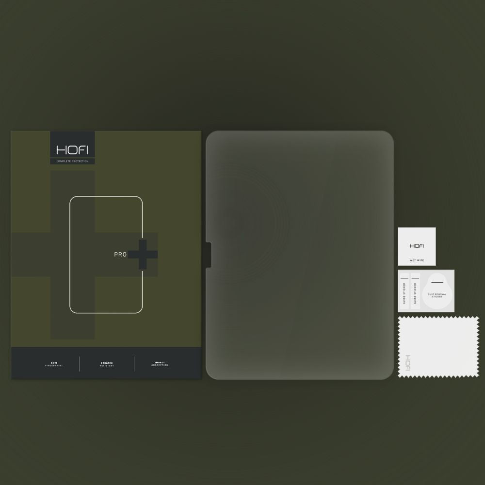 Apsauginis stiklas Hofi Glass Pro+ iPad Air 11 (6/7/8 karta, 2024-2026), skaidrus -- iPad Air 11