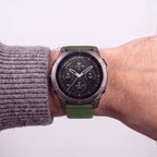 Dirželis Tech-Protect Silicone Garmin Fenix 5 / 6 / 6 Pro / 7 / 8 / 8 Pro / E / 9 / 9 Pro (51 mm), žalias -- Garmin Fenix...