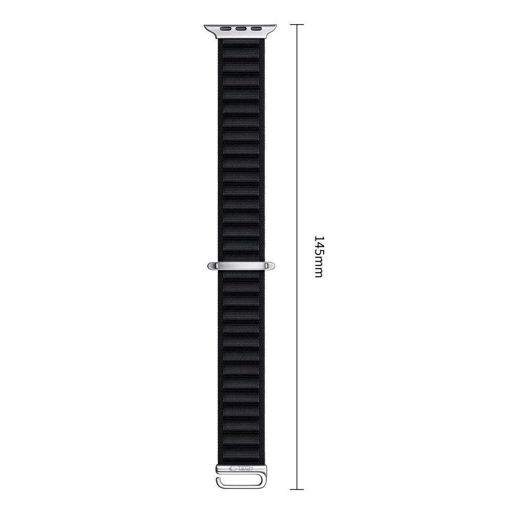 Dirželis Tech-Protect Nylon Pro Apple Watch 8 / 9 / 10 / 11 / 12 / SE / Ultra (44 / 45 / 46 / 49 mm), juodas -- Apple...