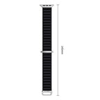 Dirželis Tech-Protect Nylon Pro Apple Watch 8 / 9 / 10 / 11 / 12 / SE / Ultra (44 / 45 / 46 / 49 mm), juodas -- Apple...