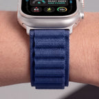 Dirželis Tech-Protect Nylon Pro Apple Watch 8 / 9 / 10 / 11 / 12 / SE / Ultra (44 / 45 / 46 / 49 mm), tamsiai mėlynas --...