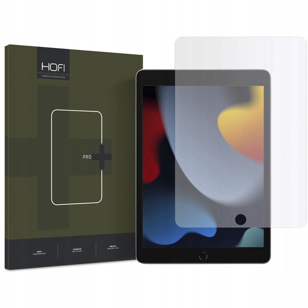 Apsauginis stiklas Hofi Glass Pro+ iPad 10.2" (7/8/9, 2019-2021), skaidrus -- iPad 10.2 (7/8/9 gen., 2019-2021)