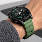 Dirželis Tech-Protect Motion Garmin Fenix 5X / 5X Plus / 6X / 6X Pro / 7X / 8 / 8 Pro / 9 / 9 Pro (47 mm), karinės žalios...